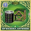Dragon Glassware x Wicked 12 oz Stainless Steel Camp Mug - Black - 2 of 4
