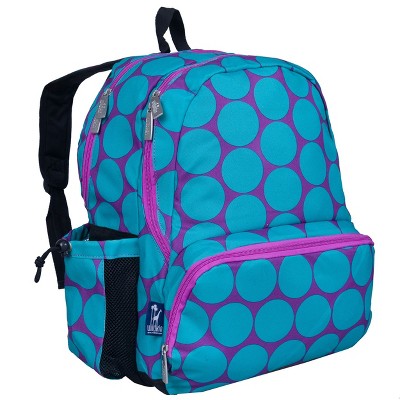 Wildkin Big Dot Aqua 17 Inch Backpack