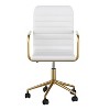 Martha Stewart Taytum Upholstered Office Chair - 4 of 4