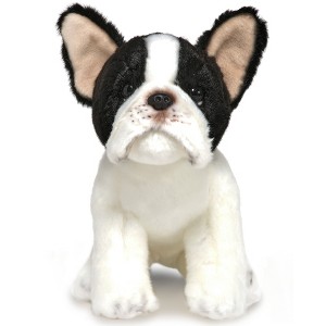 Bearington Oliver The French Bulldog Plush, 13 Inch Cute French Bulldog Fluffy Stuffed Animal, For Ages 3-14 - 1 of 4