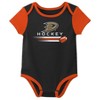 NHL Anaheim Ducks Boys' 3pk Bodysuit - image 2 of 4