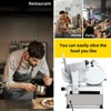 Commercial Meat Slicer, 210W Electric Food Slicer with Adjustable Thickness - 3 of 4
