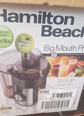 Best Buy: Hamilton Beach Big Mouth Juice Extractor Red 67606-MX