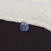 CAVINAS 49" Storage Bench Boucle Upholstered Oval Storage Bench for Bedroom and Entryway - 4 of 4