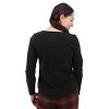 Old Ranch Brands Women's Tree Farm Organic Pajama Top - 2 of 4
