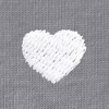 Dalix Mens Lil Heart Midweight Cotton Tee - 2 of 4