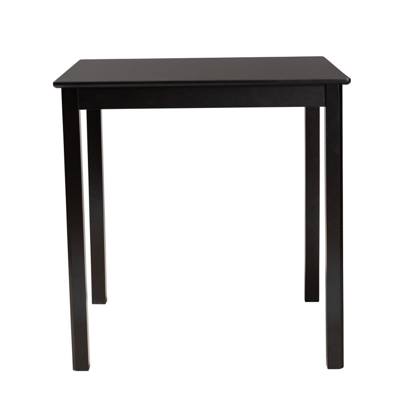 Baxton Studio Lenoir Modern Espresso Brown Finished Wood Counter Height Pub Table, 3 of 8