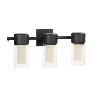 ET2 Lighting Dram 3 - Light Vanity in  Black
