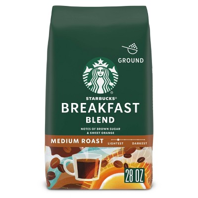 Starbucks Breakfast Blend, Medium Roast K-Cup Coffee Pods, 100