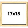 PosterPalooza | Simple Gold Picture Frame - UV Acrylic, Backing Board, Hanging Hardware Included - 2 of 4
