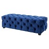 Piper Tufted Rectangular Ottoman Bench - Christopher Knight Home - 4 of 4