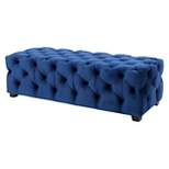 Piper Tufted Rectangular Ottoman Bench - Christopher Knight Home