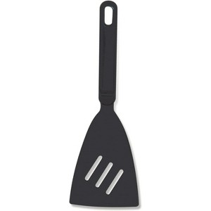 Norpro Heat Resistant Nylon Stir-Fry Spatula with Non-Skid Handle, Black - 1 of 4