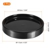 Unique Bargains Indoor Outdoor Ceramic Round Plant Pot Saucers Flower Drip Tray 2 Pcs - 2 of 4