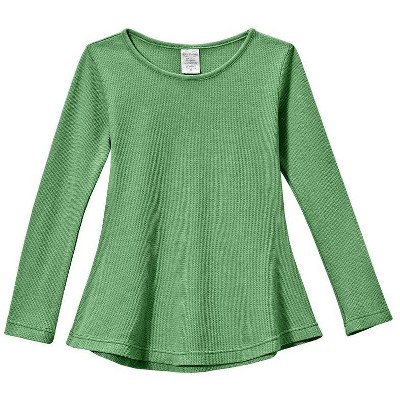 City Threads USA-Made Thermal Girls Soft & Cozy Long Sleeve Tunic