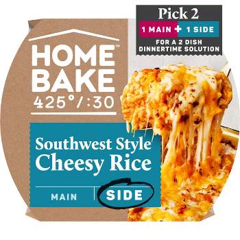Home Bake Frozen Southwest Style Cheesy Rice - 19.4oz