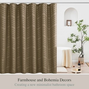 LunaLulinlk Boho Farmhouse Shower Curtain - 1 of 4