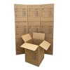 UBMOVE 10 Premium Large Corrugated Moving Boxes with Handles, 18" x 18" x 24" - image 2 of 4