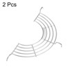 Unique Bargains Stainless Steel Semi-circular Strainers Corrosion-resistant Oil Drain Rack - 3 of 4