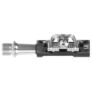 Exustar E-PR50 Pedals Body: Aluminum, Spindle: Cr-Mo, 9/16'', Black - 1 of 4
