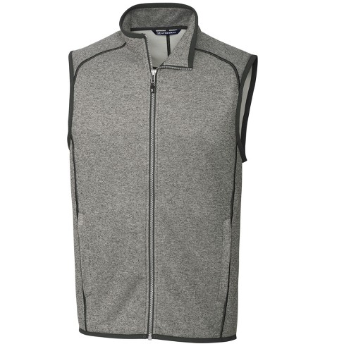 Alpine Swiss Ethan Mens Lightweight Full Zip Up Fleece Vest