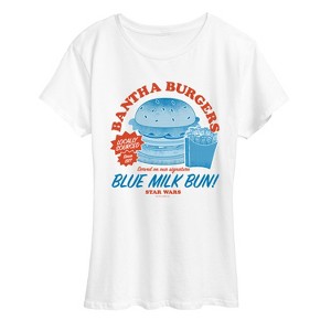 Women's - Star Wars - Bantha Burgers Short Sleeve Graphic T-Shirt - 1 of 4