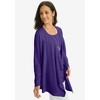 Jessica London Women's Plus Size Flyaway Cardigan - 4 of 4