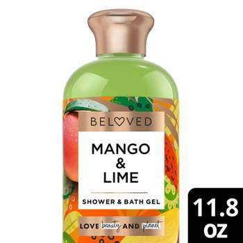 Beloved Mango & Lime Vegan Shower & Bath Gel - 11.8 fl oz