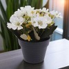 Unique Bargains Artificial Plants Autumn Cherry Blossoms Plastic 4.33"x4.33"x7.87" 1 Pcs - 2 of 4