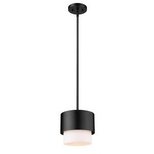 Z-Lite Counterpoint 1 - Light Pendant in  Matte Black - 1 of 4