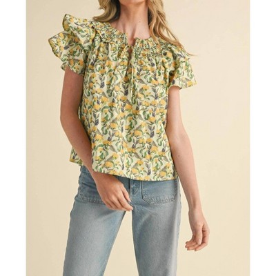 Women's Floral Top - &merci