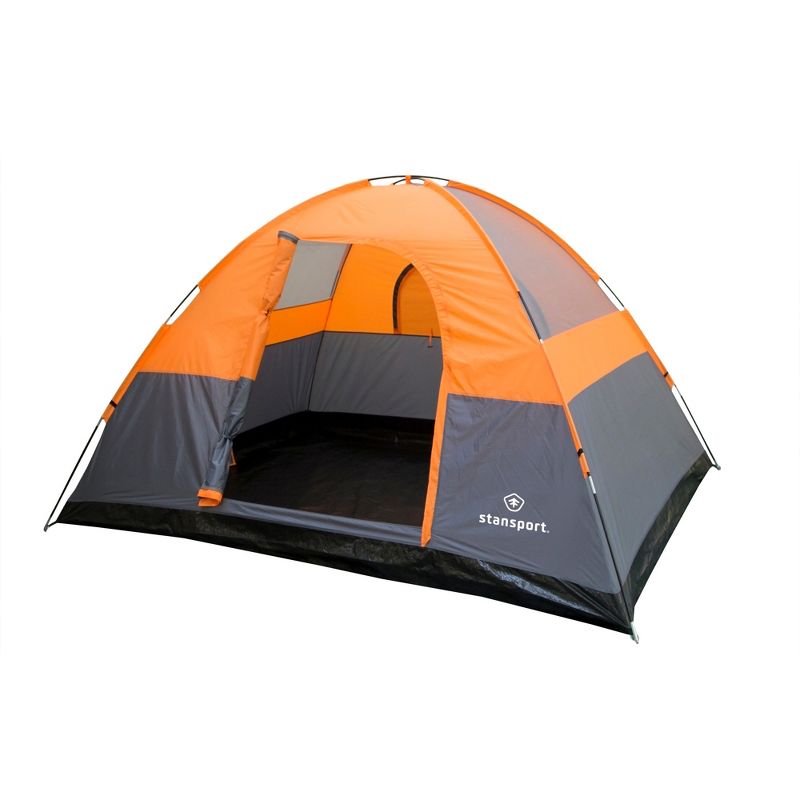 Stansport Everest 6 Person Dome Tent Orange/Gray, 2 of 17