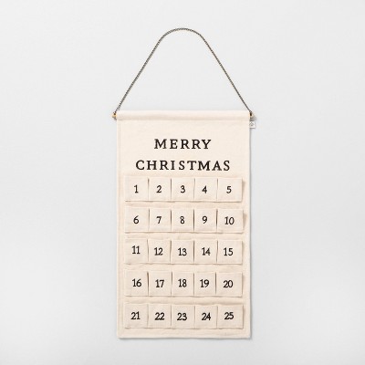 Cloth Advent Calendar Beige Hearth Hand™ with Magnolia BrickSeek