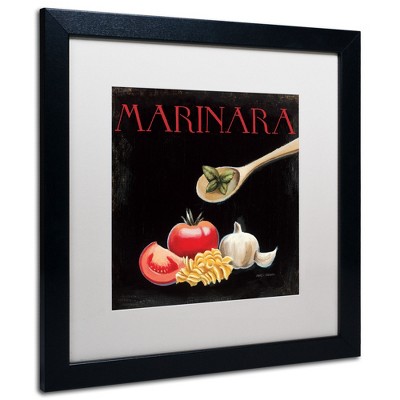 Trademark Fine Art -Marco Fabiano 'Italian Cuisine IV' Matted Framed Art