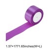 Unique Bargains Ribbon Satin Polyester 866.14" x 1.97" 1 Pc - 3 of 4