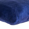 Parkland Collection,Iphis Transitional Quilted Throw Pillow - 4 of 4