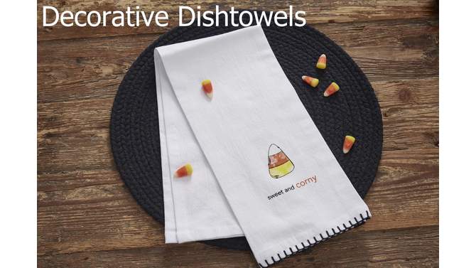 Split P Sunflower Print Placemat Set of 4, 2 of 5, play video