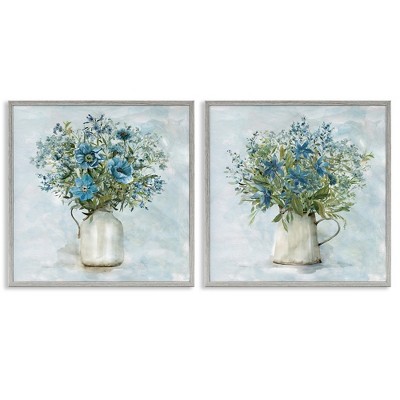 Stupell Industries Country Mixed Floral Bouquets, 12" x 12"