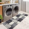 Washable Modern Geometric Patchwork Pattern Rugs for Living Room Non Slip Indoor Soft Carpet Abstract Low Pile Area Rugs Room Decor - 4 of 4