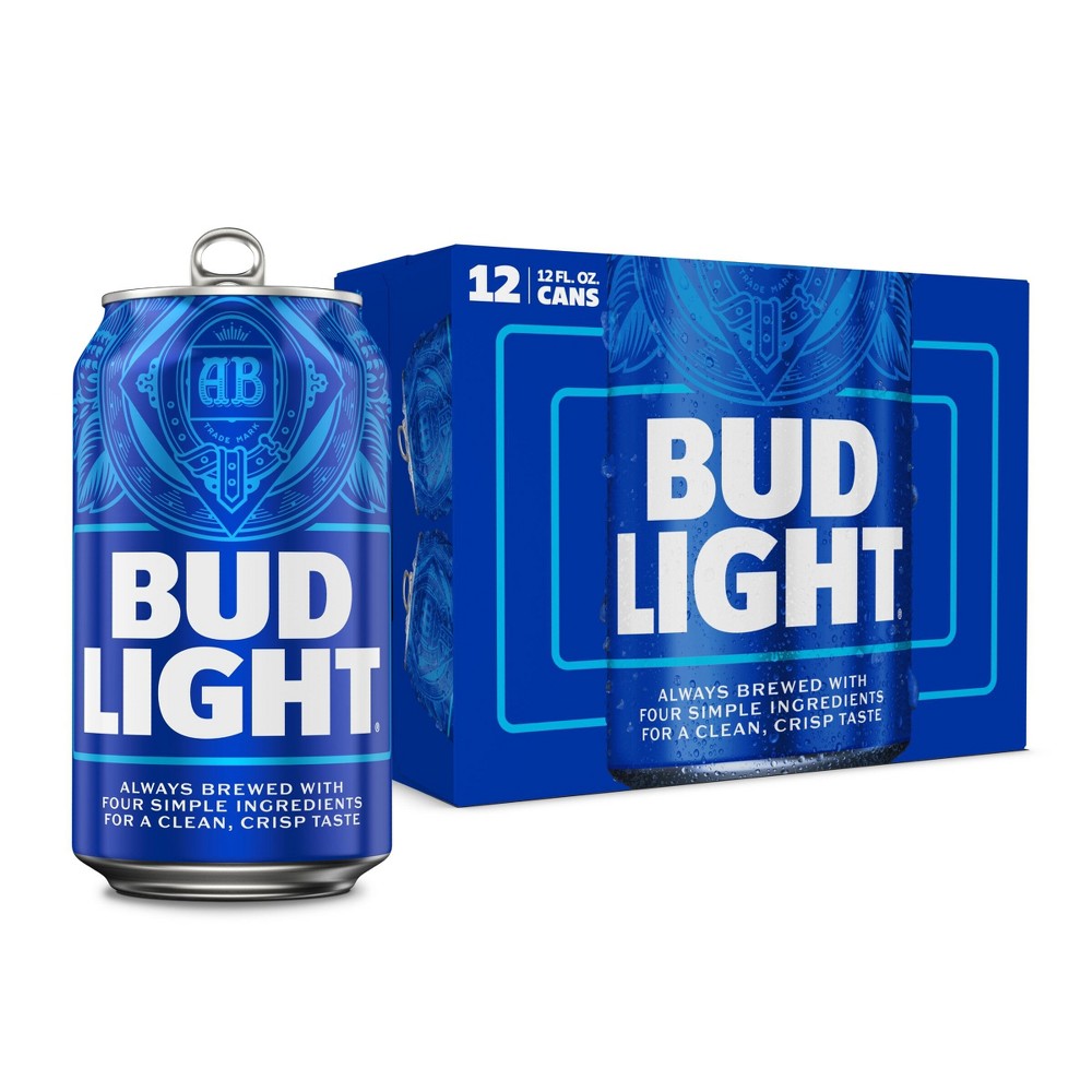 UPC 018200530470 product image for Bud Light American Lager Beer - 12pk/12 fl oz Cans | upcitemdb.com