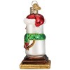 Old World Christmas Glass Blown Ornament for Christmas Tree, S'Mores Snowman - 3 of 4