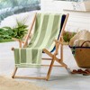 100% Cotton Cabana Striped 4 Pack Beach Towels - Great Bay Home - 3 of 4