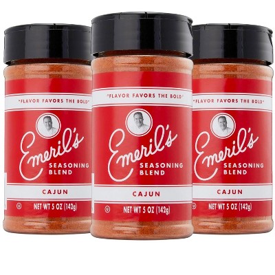 Emeril Lagasse 5 Oz, 3-Pack and 6-Pack Seasoning Blend: Original Essence, Cajun, Blackened, Chicken Rub, Steak Rub and Rib Rub