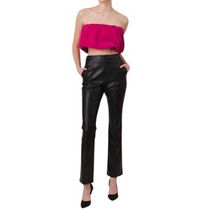 Women's Reina Vegan Leather Pants - line and dot - 1 of 4