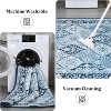 8 x10 Machine Washable  Rug, Trellis Design Soft Non-Slip Foldable Carpet for High Traffic Areas, Living Room - 3 of 4