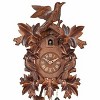 Hand-carved Cuckoo Clock – 16 in – Seven Maple Leaves, Three Birds, and Wood Dial By River City Clocks - 2 of 3