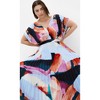 Women's Plus Size Henley Print Midi Dress - print | CITY CHIC - 4 of 4