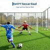 Soccer Goal Nets for Backyard,Training,Soccer Training Equipment Portable Net for Soccer/Football Practice,Metal Goal Post for Adults Kids,Easy Setup - 3 of 4