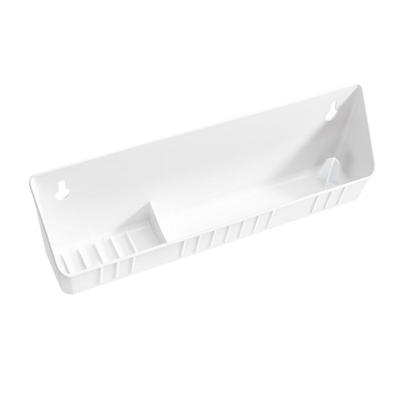 Rev-A-Shelf 11" Tip-Out Plastic Sink Trays for Kitchen and Bathroom Base Cabinet, Pack of 2 Pull Out Vanity Shelf Home Organizer, White, 6572-11-11-52, 5 of 7