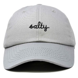 Dalix Salty Embroidered Cotton Beach Baseball Cap Adjustable Dad Hat Womens - 1 of 4